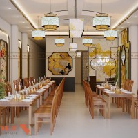 Thiết kế nhà hàng X76 phong cách Indochine ấn tượng 